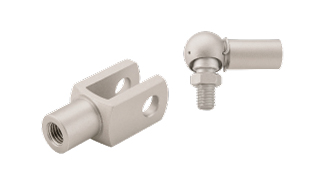 Têtes de fourche, articulations angulaires