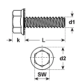 Viti di sicurezza Verbus Tensilok® ZB W 151.12 