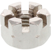 Dadi a corona INOX A4 DIN 935 