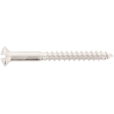 Viti per legno a testa svasata con calotta per leg no INOX A2 DIN 95