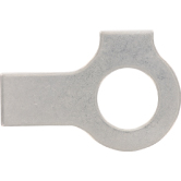 Rosette di bloccaggio a due linguette INOX A4 DIN 463