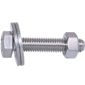 Set di viti a testa esagonale INOX A4 