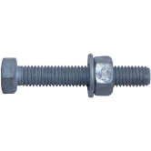 Set di viti a testa esagonale 4.6 ZF 