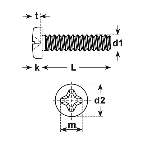 Vis à tête cylindrique 4.8 Zb SN 213307 [SimilarCatItems.CatItem.ArtName2]