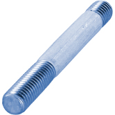 Goujons acier 8.8 zingué-bleu DIN 939 