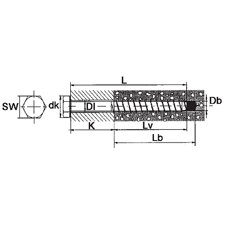 Viti per calcestruzzo Multi-Monti MMS-S V4A INOX [SimilarCatItems.CatItem.ArtName2]