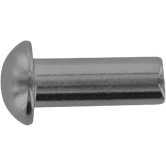 Rivets bombés acier USt 36-2 brut DIN 660 