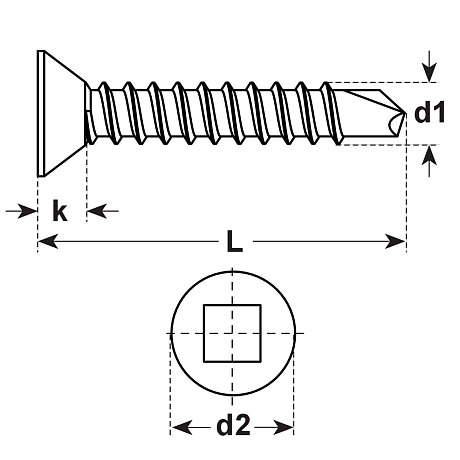 Viti autoperforante in acciaio ZB DIN 7504 ZN I-4- [SimilarCatItems.CatItem.ArtName2]