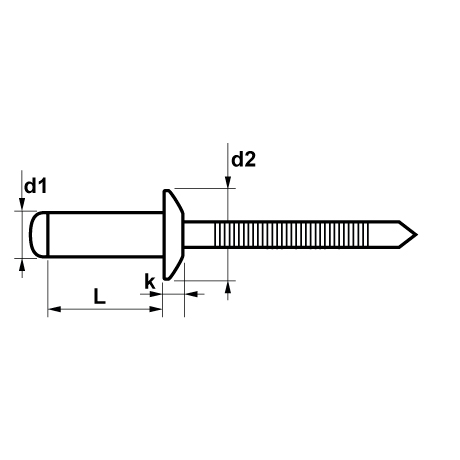 Rivetti FIXI Testa tonda INOX A2 / INOX A2 [SimilarCatItems.CatItem.ArtName2]