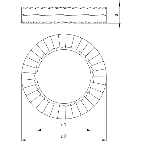 Ranelle di sicurezza a cuneo HEICO-LOCK HLB flZn [SimilarCatItems.CatItem.ArtName2]
