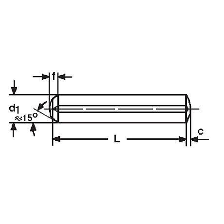 Goupilles cannelées acier 9SMn28k DIN 1473 [SimilarCatItems.CatItem.ArtName2]