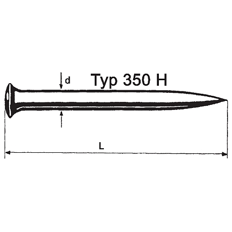 Hartstahlnägel Stahl vz [SimilarCatItems.CatItem.ArtName2]