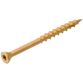 Vis de terrasse DYNAPLUS avec tête conique-60° TX outdoor AR-Coating bronze