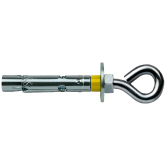 Hülsenanker Dnbolt DA mit Öse blau-verzinkt 