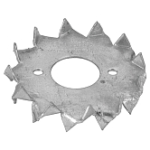 Connettore per legno BULLDOG bifacciale seghettato  ZF
