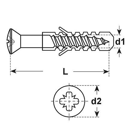 Fussleistenschrauben LSK KS PZ [SimilarCatItems.CatItem.ArtName2]