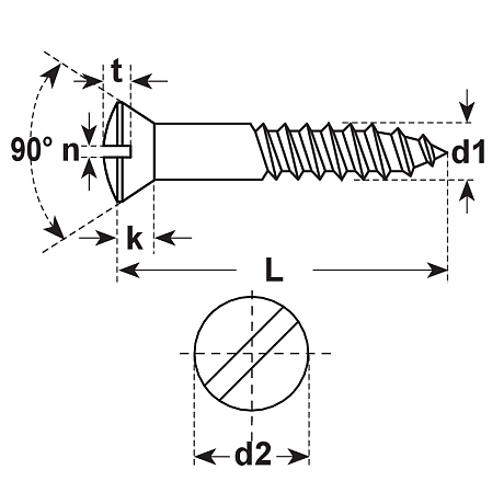 Linsensenk-Holzschrauben Messing vernickelt DIN 95 [SimilarCatItems.CatItem.ArtName2]