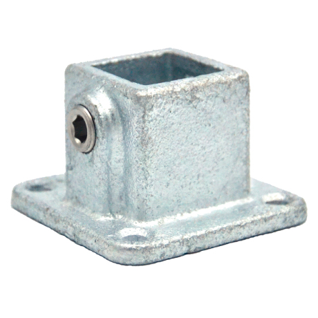 Rohrverbinder TYP 11S-25 Eckige Fussplatte 25mm [SimilarCatItems.CatItem.ArtName2]