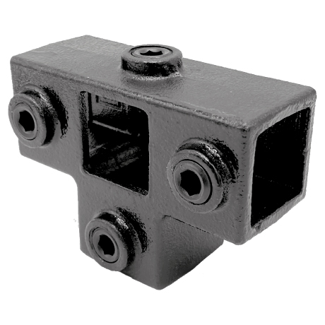 Rohrverbinder TYP 24S-25 T-Stück für Stützrohr sw [SimilarCatItems.CatItem.ArtName2]
