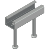 Ankerschienen K 72/48 fvz kaltgewalzt 