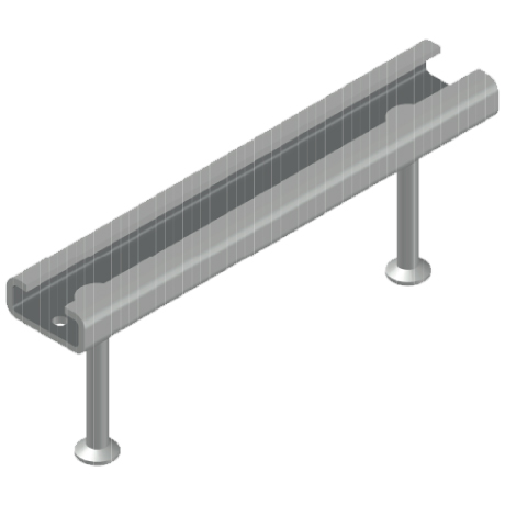 Ankerschienen K 38/17 INOX A4 kaltgewalzt [SimilarCatItems.CatItem.ArtName2]