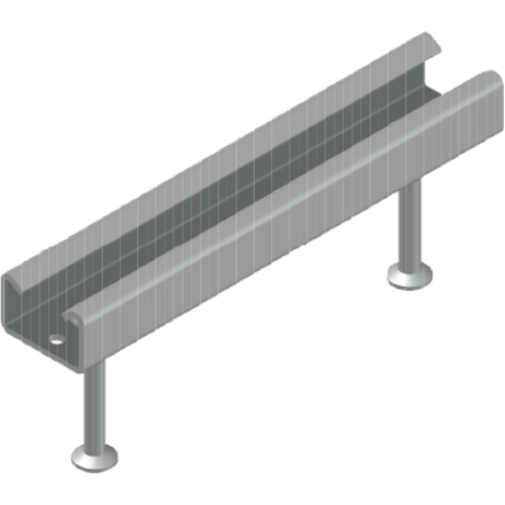 Ankerschienen K 40/25 INOX A4 kaltgewalzt [SimilarCatItems.CatItem.ArtName2]
