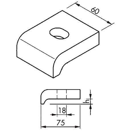 Klemmplatten Stahl 37-2 fvz [SimilarCatItems.CatItem.ArtName2]