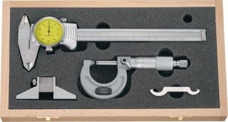 Messwerkzeugsatz NERIOX Dial 3-teilig im Holzetui [SimilarCatItems.CatItem.ArtName2]