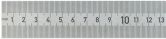 Règle en acier BMI INOX en haut 1/1 mm en bas 1/1 