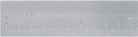 Règle d'atelier DIN 866/A INOX graduée en mm [SimilarCatItems.CatItem.ArtName2]