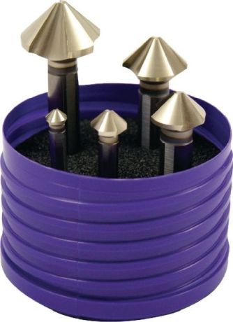 BECK Assortimento di svasature 90° HSS a tre facce [SimilarCatItems.CatItem.ArtName2]