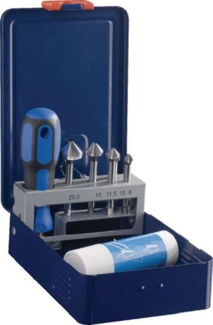 Set di svasatori intercambiabili 90° HSS in valige [SimilarCatItems.CatItem.ArtName2]