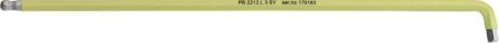 Farbiger 6-kt-Winkelstiftschlüssel PB 2212 L RB [SimilarCatItems.CatItem.ArtName2]