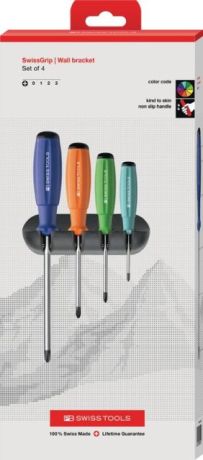 Kreuzschraubenziehersatz PB 8242 RB SwissGrip [SimilarCatItems.CatItem.ArtName2]