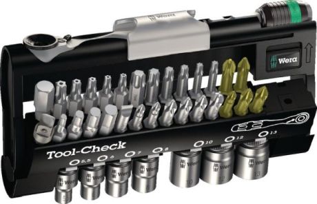 Bit- und Steckschlüsselsatz WERA TOOL-CHECK [SimilarCatItems.CatItem.ArtName2]