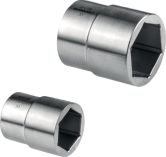 Douille 6 pans SISTEMA MK INOX 