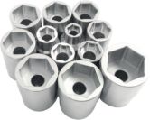 Jeu de douilles à 6 pans SISTEMA MK INOX 