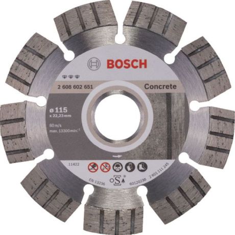 Disque à tronçonner diamanté Best for Concrete BOS [SimilarCatItems.CatItem.ArtName2]