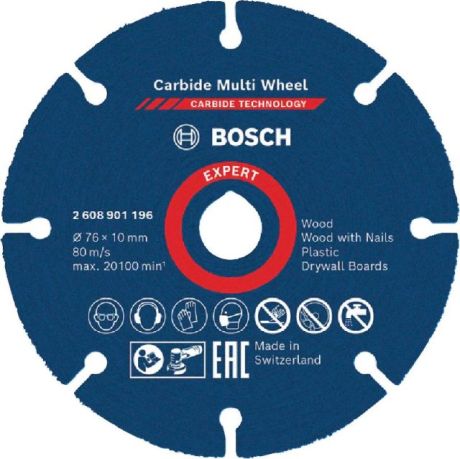 Trennscheibe BOSCH für Holz Plastik Trockenbau [SimilarCatItems.CatItem.ArtName2]