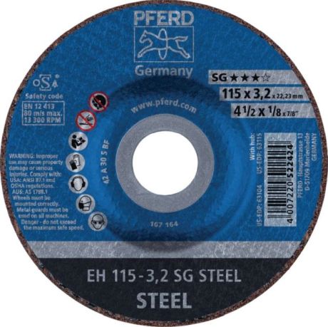 Disque à tronçonner PFERD EH SG STEEL [SimilarCatItems.CatItem.ArtName2]