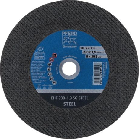 Disque à tronçonner PFERD EHT SG STEEL [SimilarCatItems.CatItem.ArtName2]