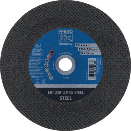 Disco da taglio PFERD EHT SG STEEL [SimilarCatItems.CatItem.ArtName2]
