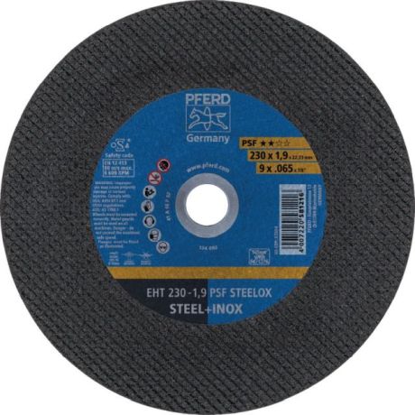 Disque à tronçonner PFERD EHT PSF STEELOX [SimilarCatItems.CatItem.ArtName2]