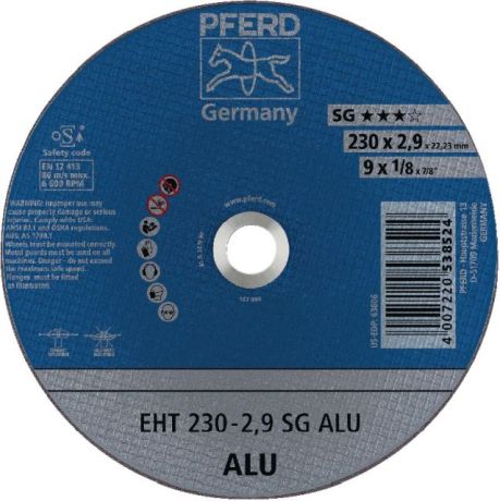 Disque à tronçonner pour aluminium PFERD EH N SG-A [SimilarCatItems.CatItem.ArtName2]