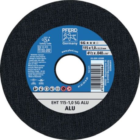 Disque à tronçonner PFERD EHT SG ALU [SimilarCatItems.CatItem.ArtName2]