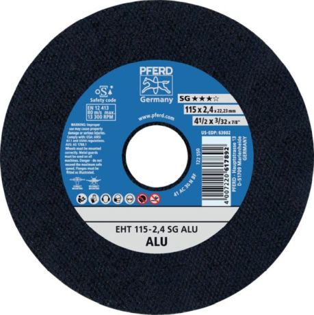 Trennscheibe PFERD EHT SG ALU [SimilarCatItems.CatItem.ArtName2]