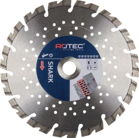 Disque à tronçonner diamanté ROTEC Shark [SimilarCatItems.CatItem.ArtName2]