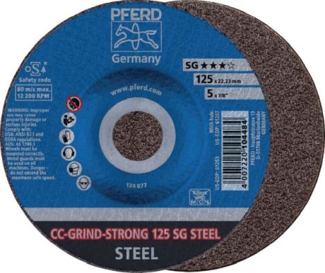 Schleif-/Schruppscheibe PFERD SG STEEL [SimilarCatItems.CatItem.ArtName2]