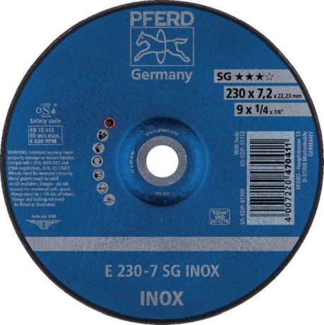 Disque à ébarber pour acier PFERD R SG [SimilarCatItems.CatItem.ArtName2]