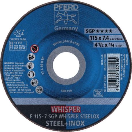 Disque à ébarber PFERD H SGP-WHISPER [SimilarCatItems.CatItem.ArtName2]